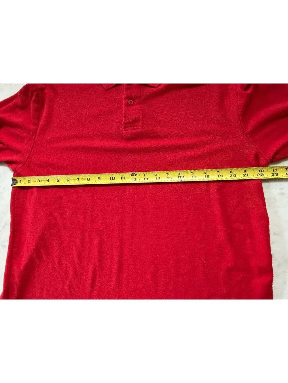 Vintage Levis Shirts Red Polo Shirt Size XL